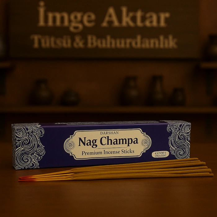 Darshan İncense Nag Champa Naturel Lavanta Çubuk Tütsü 15g