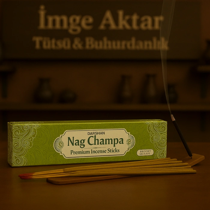Darshan İncense Nag Champa Naturel Rain Forest Çubuk Tütsü 15g