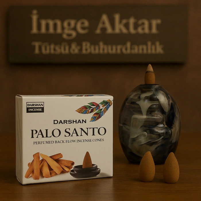 Darshan İncense Palo Santo Geri Akış Tütsü 10 Adet