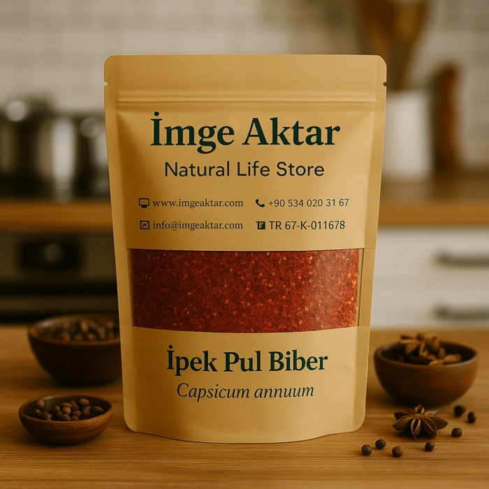 İpek Pul Biber Maraş 100g