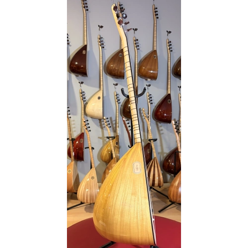 Yaprak Dut Uzun Sap Profesyonel Bağlama