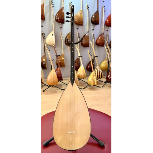 Oyma Dut Kısa Sap Profesyonel Bağlama