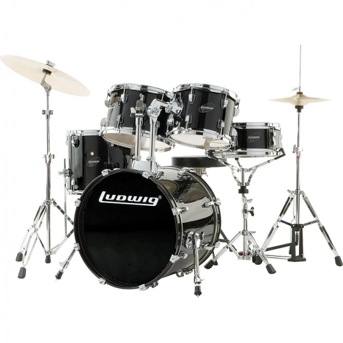 Ludwig Accent CS Combo Exclusive Drumset Black