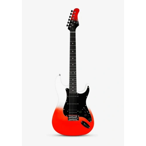 Smiger L-G2-i6 Elektrik Gitar(Red-white)