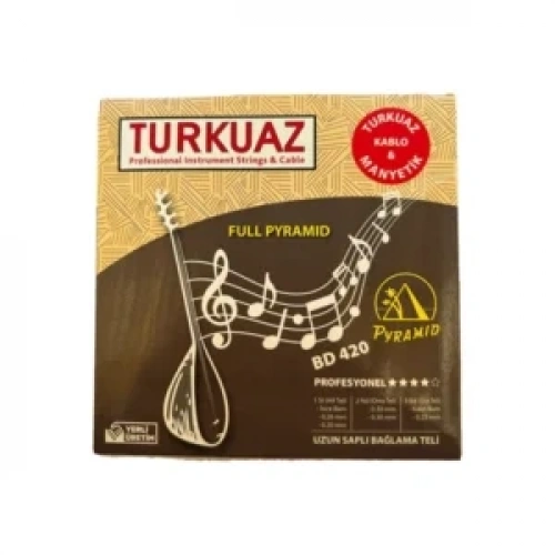 Turkuaz BD420 Bağlama Teli(Uzun Sap)