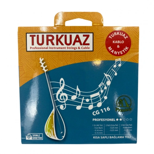 Turkuaz CG 116 Bağlama Teli(Cura)