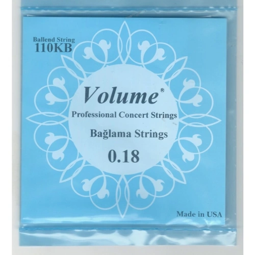 Volume 0.18 Bağlama Teli