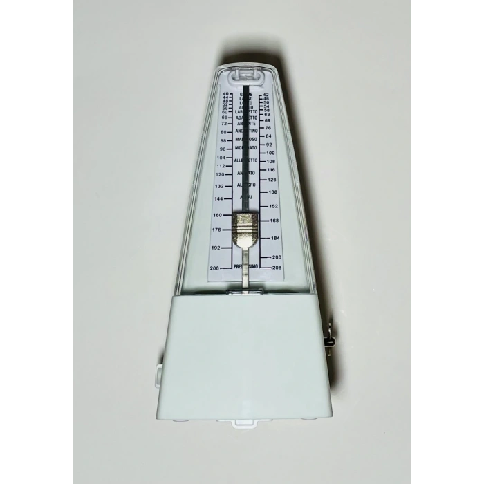 MEKANİK METRONOM ZİLLİ BEYAZ