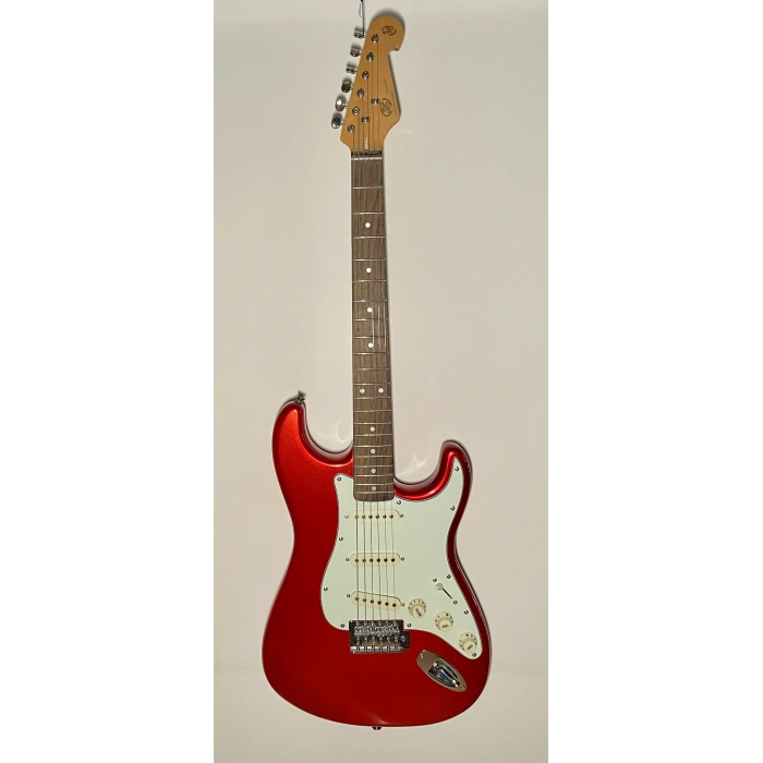 SX Stratocaster Elektro Gitar (Candy Apple Red)