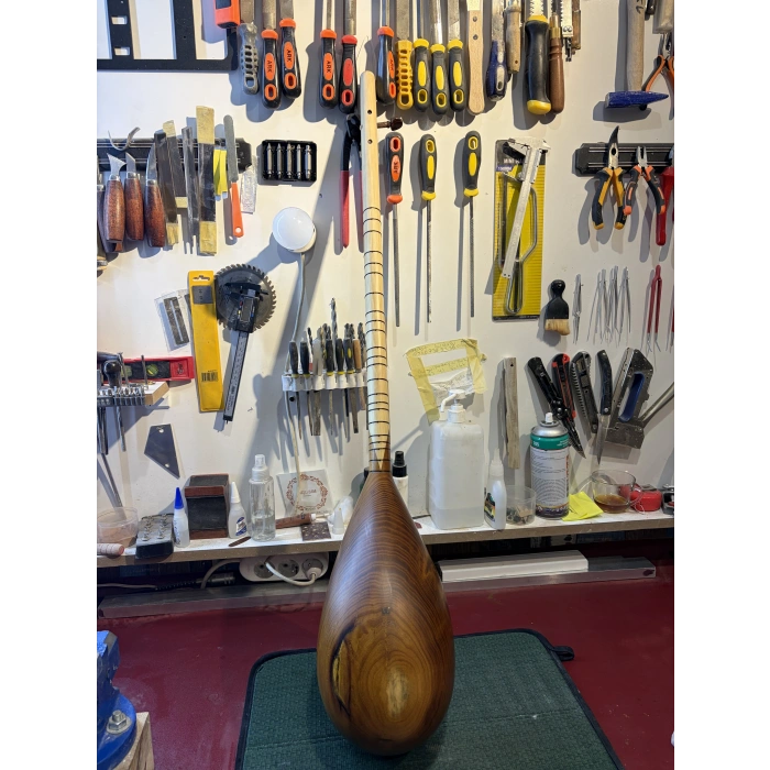 Oyma Uzun Sap Dede Sazı