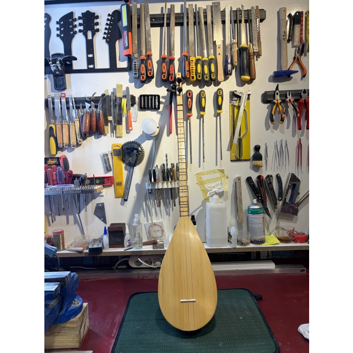 Oyma Uzun Sap Dede Sazı