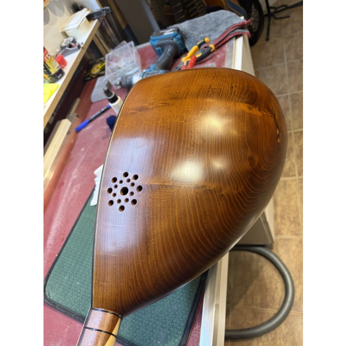 Uzun Sap Oyma Dut Bağlama