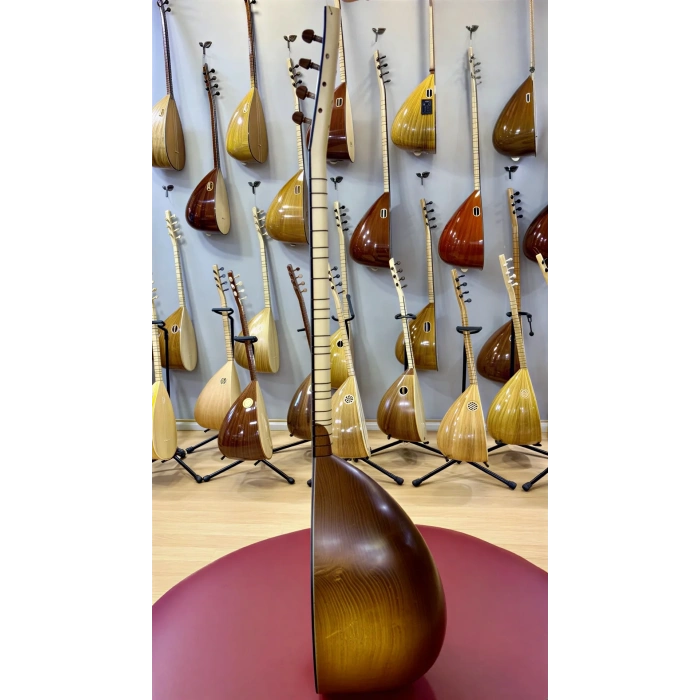 Uzun Sap Oyma Dut Bağlama