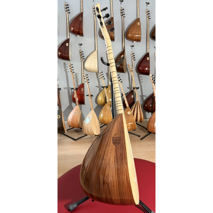 Ceviz Kısa Sap Yarı Profesyonel Bağlama