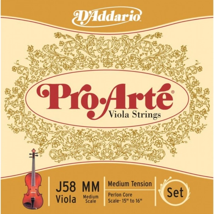 DAddario ProArte J58 4/4M Viyola Teli