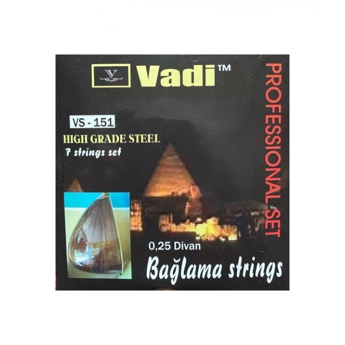 Vadi 0.25 Divan Bağlama Teli