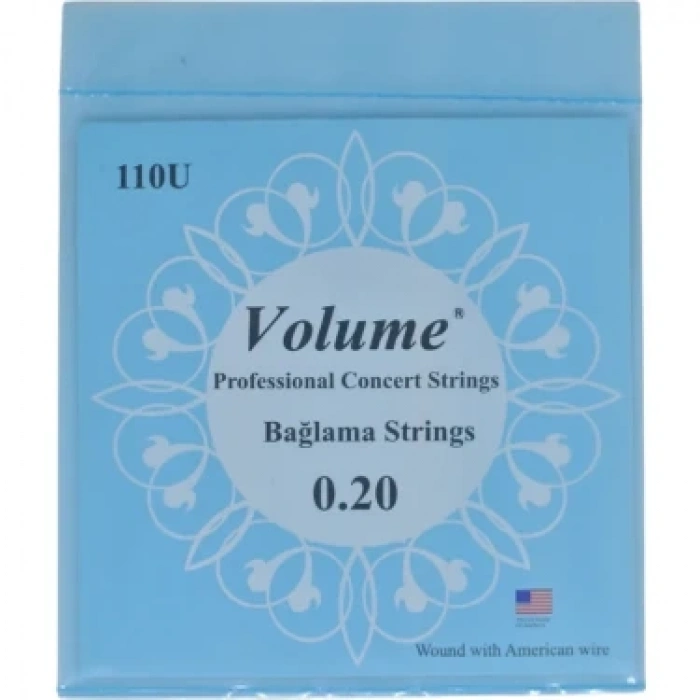 Volume 0.20 Bağlama Teli