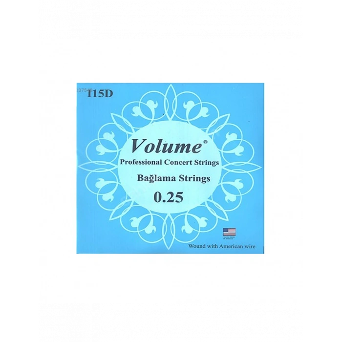 Volume 0.25 Divan Bağlama Teli