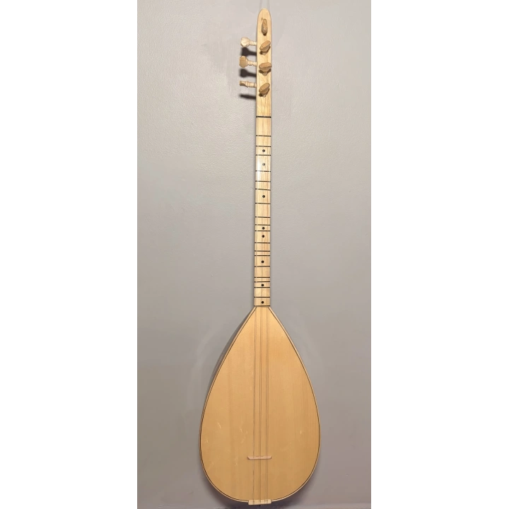 Yaprak Dut Kısa Sap Yarı Profesyonel Bağlama