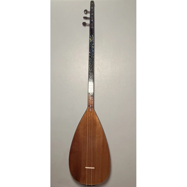 Oyma Dut Kısa Sap Profesyonel Bağlama