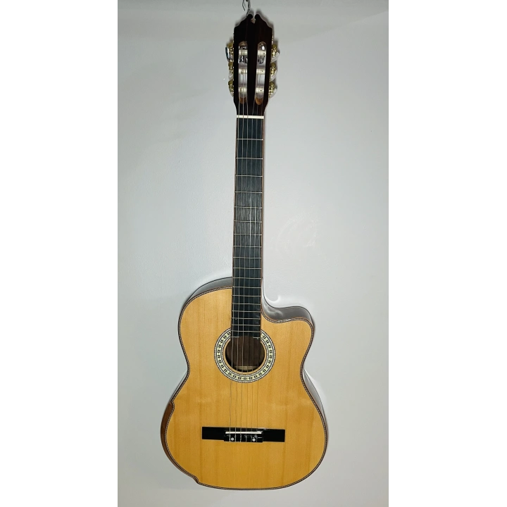 Elektro Klasik Gitar 4/4 Profesyonel El Yapımı