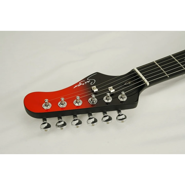 Smiger L-G2-i6 Elektrik Gitar(Red-white)