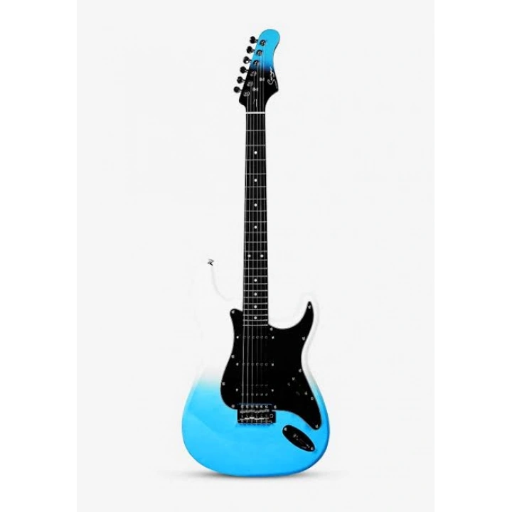 Smiger L-G2-i6 Elektrik Gitar(blue-white)