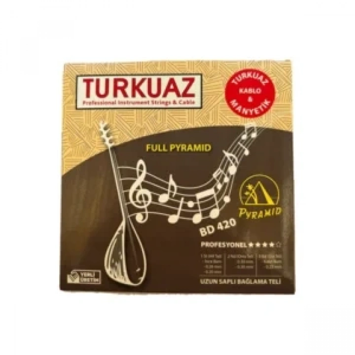 Turkuaz BD420 Bağlama Teli(Uzun Sap)