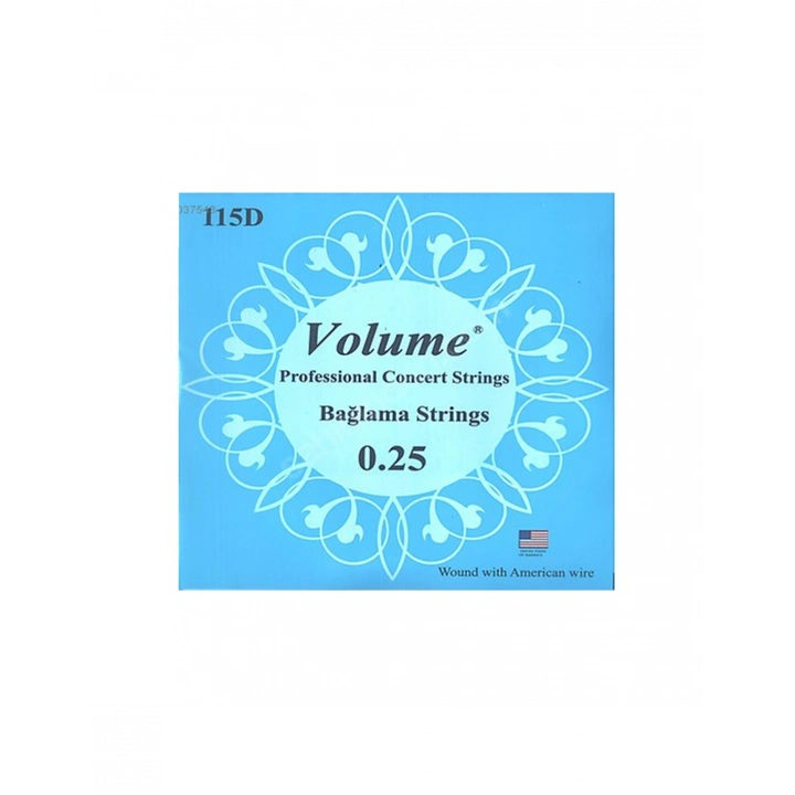 Volume 0.25 Divan Bağlama Teli