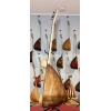 Oyma Kestane Uzun Sap 49 Tekne Divan Bağlama