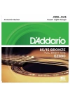 DAddario EZ890 85/15 Bronze Akustik Gitar Teli (09-45)