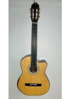 Elektro Klasik Gitar 4/4 Profesyonel El Yapımı