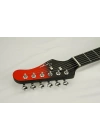 Smiger L-G2-i6 Elektrik Gitar(Red-white)