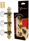 Valencia VCMH0150GD Klasik Gitar Burgu Seti