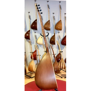 Oyma Dut Uzun Sap Profesyonel Bağlama