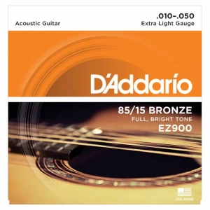 DAddario EZ900 85/15 Bronze Akustik Gitar Teli (10-50)