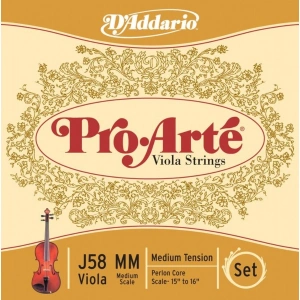 DAddario ProArte J58 4/4M Viyola Teli