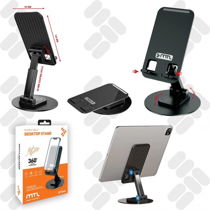 MT6546 MASA ÜSTÜ STAND TELEFON & TABLET TUTUCU /100