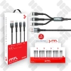 MT2511 3İN1 Şarj Data Kablo