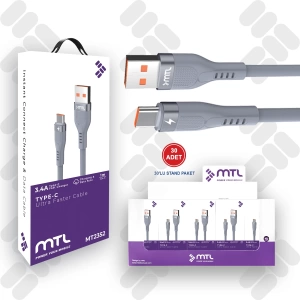 MT2352 3.4A Type-C USB Şarj Data Kablo