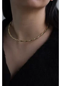 Sarmal Choker Gold Kolye