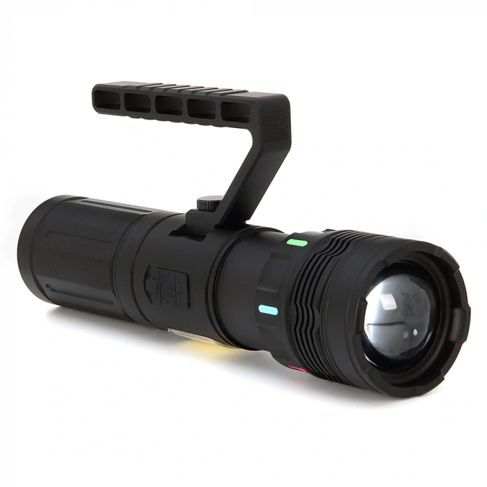 15.000 Lümen TG + COB LED Şarjlı El Feneri WT-703