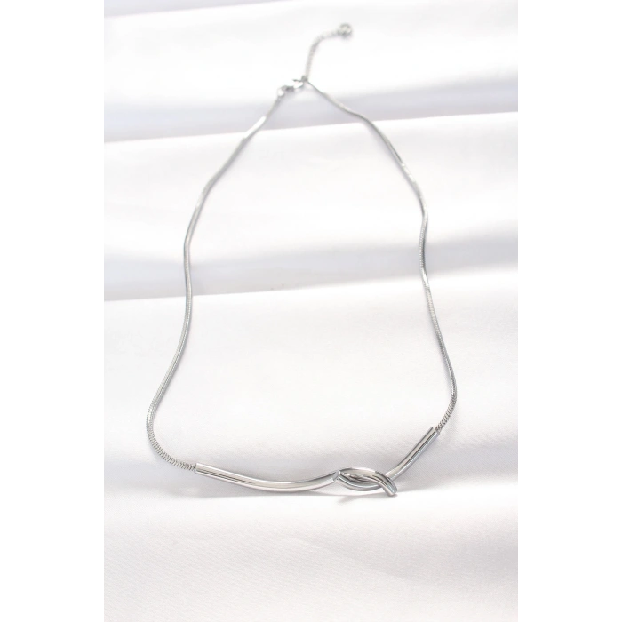 316L Çelik Silver Renk Kolye