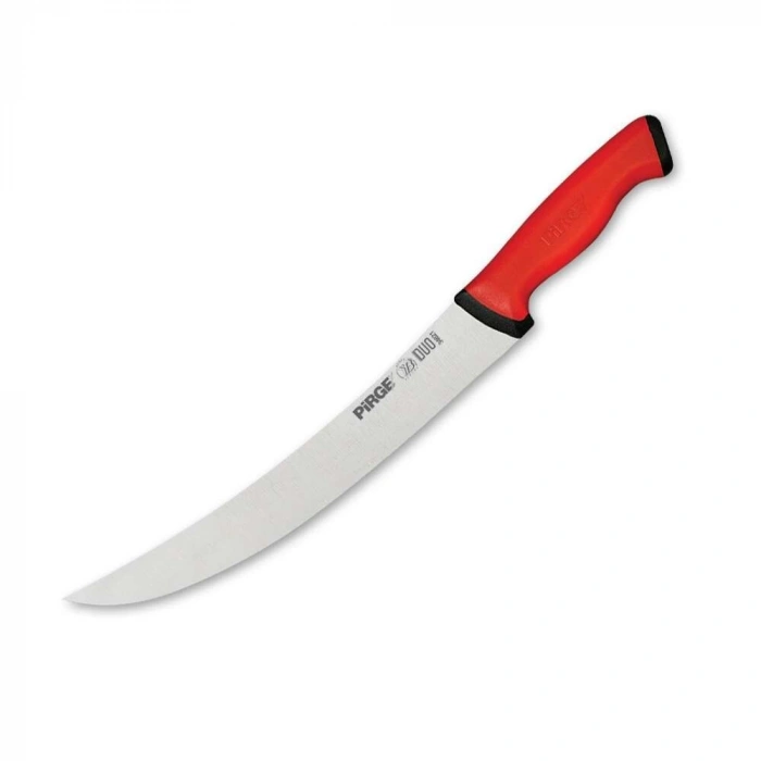 34621 Duo Kıvrık Nusret Tip Et Doğrama, Kesme, Dilimleme, Trimleme Bıçağı 21 cm - Kaymaz Sap