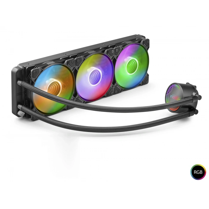 Argb Sıvı Soğutmalı İşlemci Fanı 360 Mm - Siyah ND2505