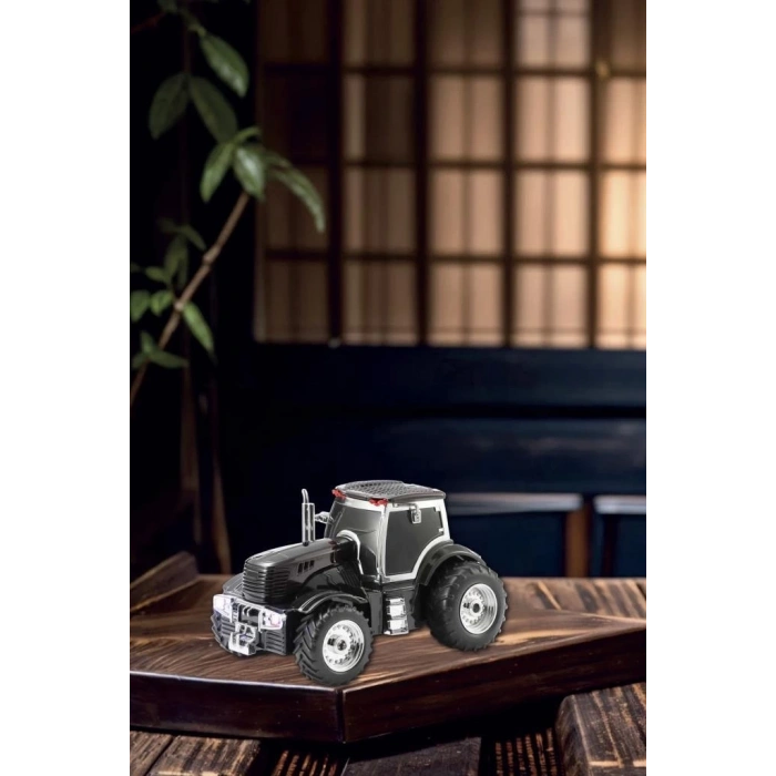 D42 Siyah Traktör Tasarım Usb/fm Radyo Bluetooth Hoparlör Speaker