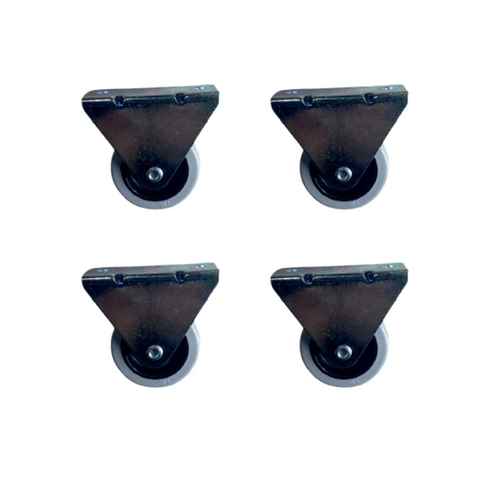 Furç Sabit Teker - 20x50 - Gri HKS180 - 4 Adet