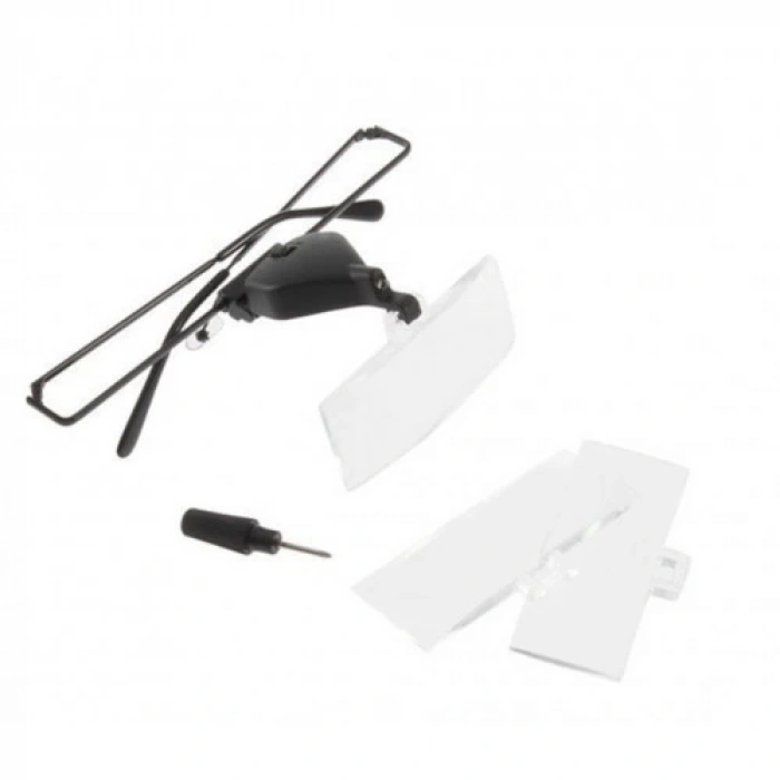 Gözlük Modeli  1.5x,2.5x,3.5x 3 Adet Lensi Gözlük Büyüteç