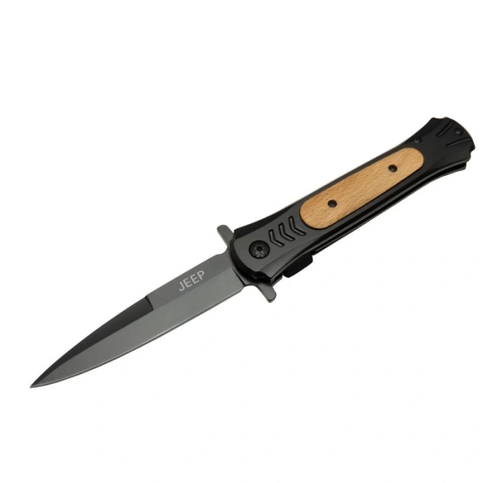 Jeep Çakı Black 22 cm Yarı Otomatik
