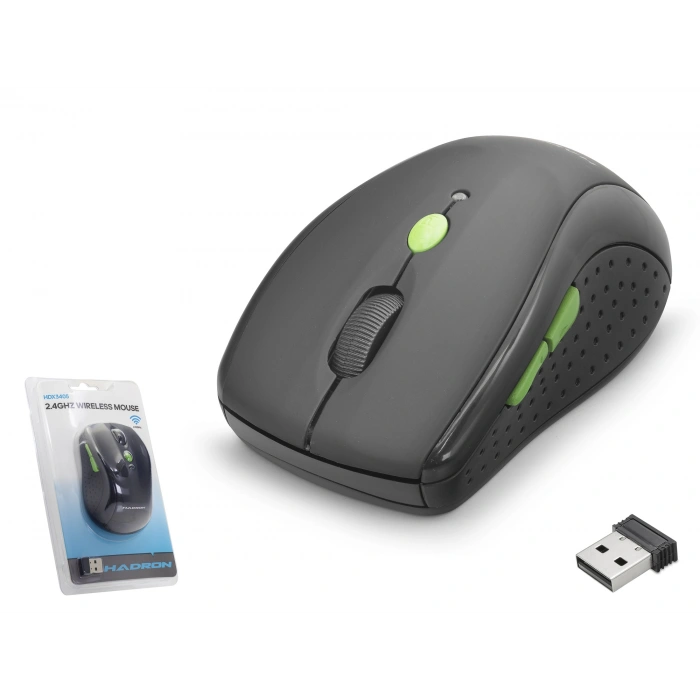 Kablosuz Mouse 800/1600 Dpi - Si̇yah HDX3405